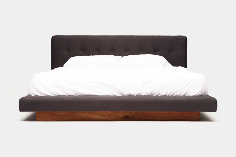 101082 Upholstered Platform Bed
