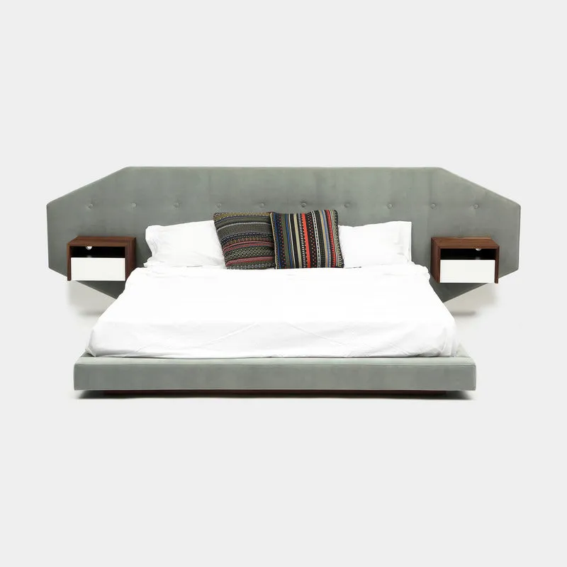 101179 Upholstered Bed