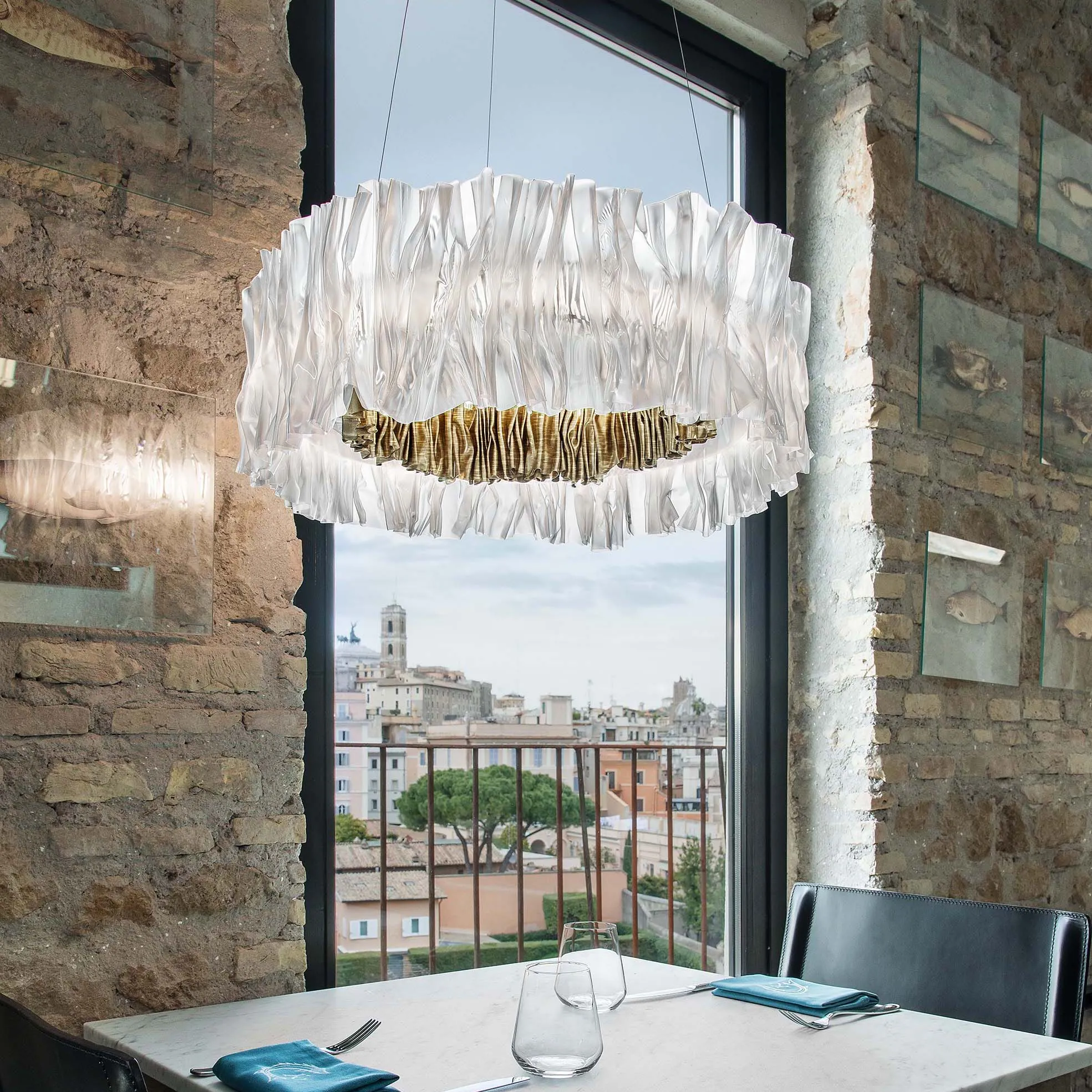Accordeon Pendant Light