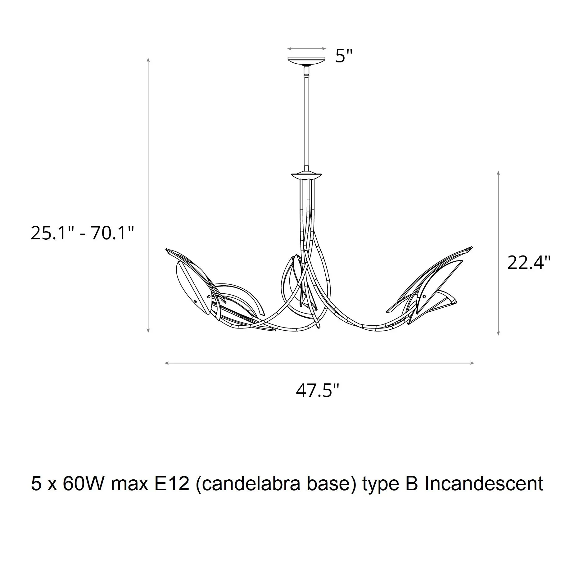 Aerial Pendant Light