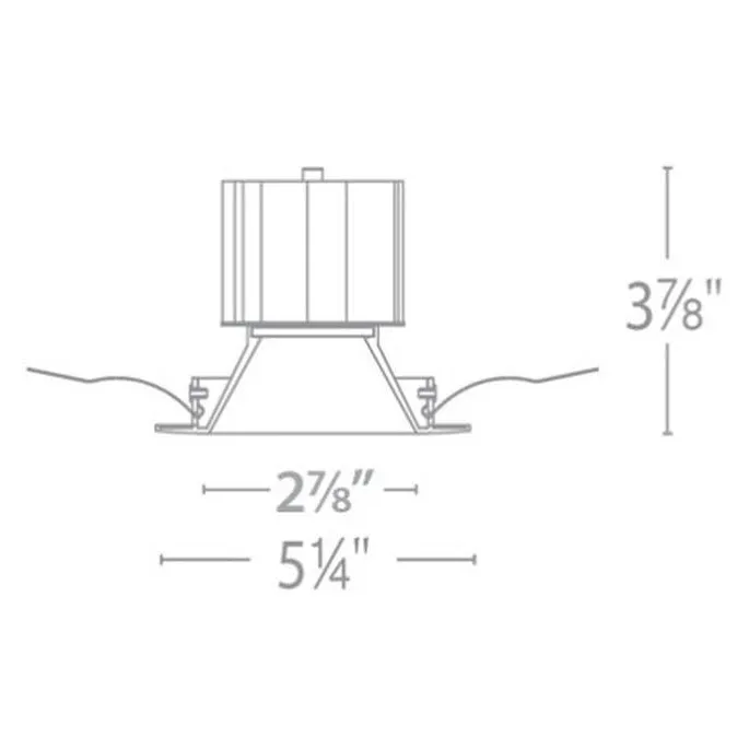 Aether 3.5IN Square Downlight Trim