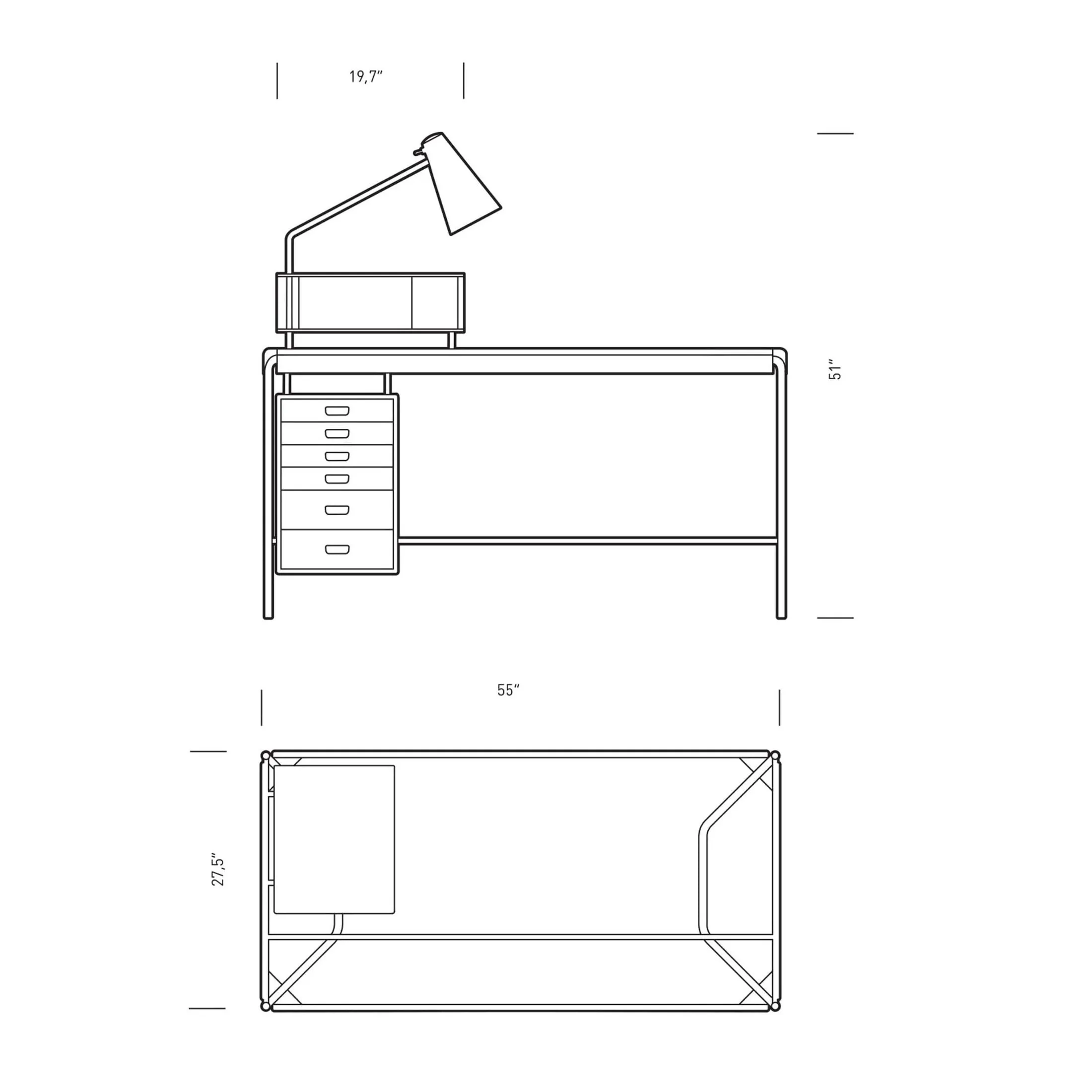 AJ52 Society Table Desk