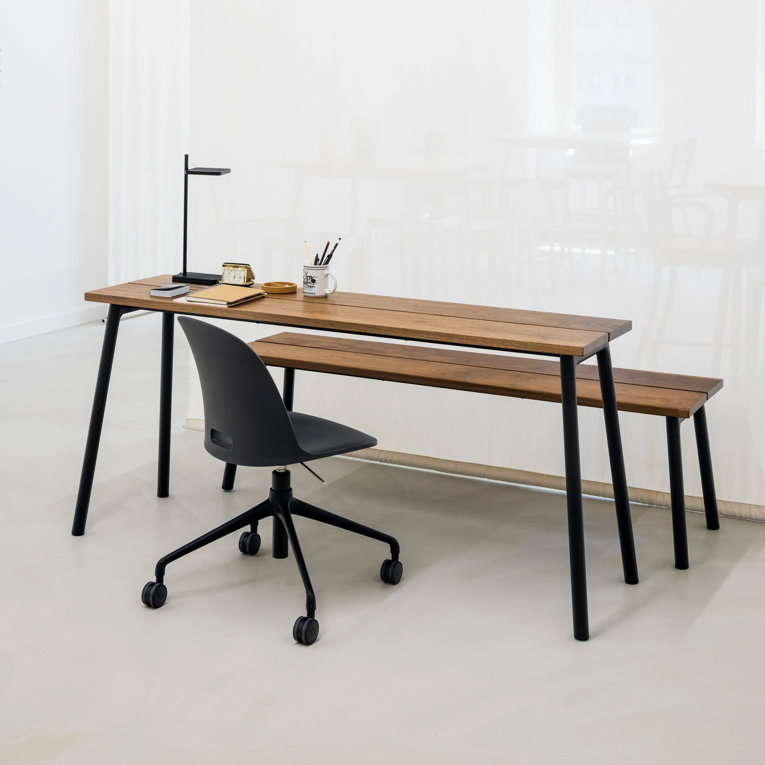 Alfi Work Swivel Chair with Castors