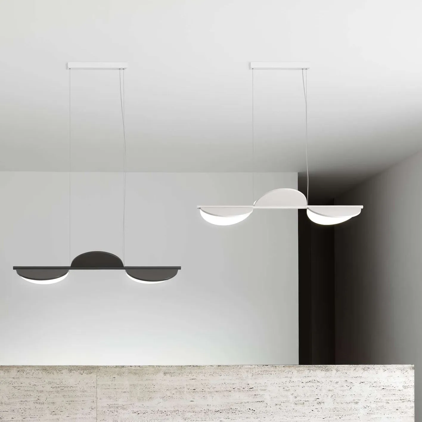Almendra Linear Pendant Light
