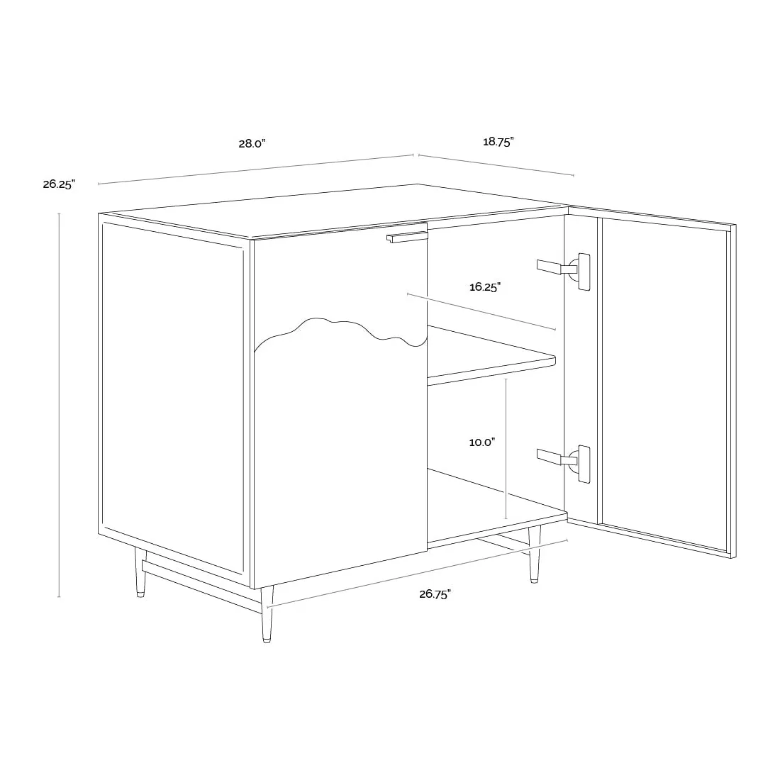 Auburn Nightstand