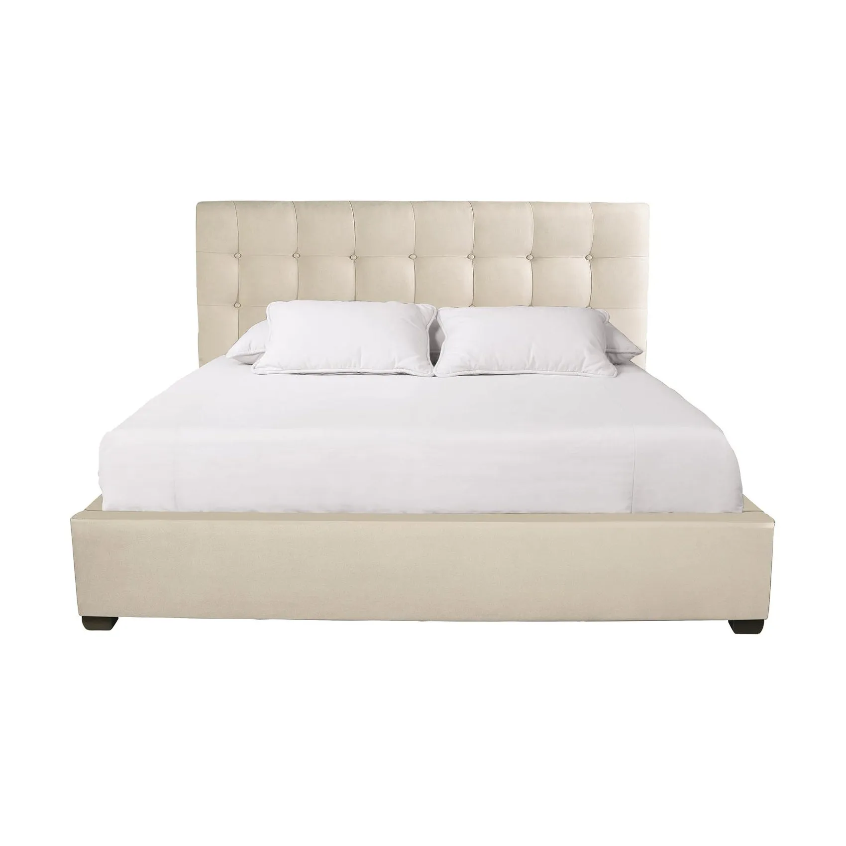 Avery Extended Fabric Panel Bed