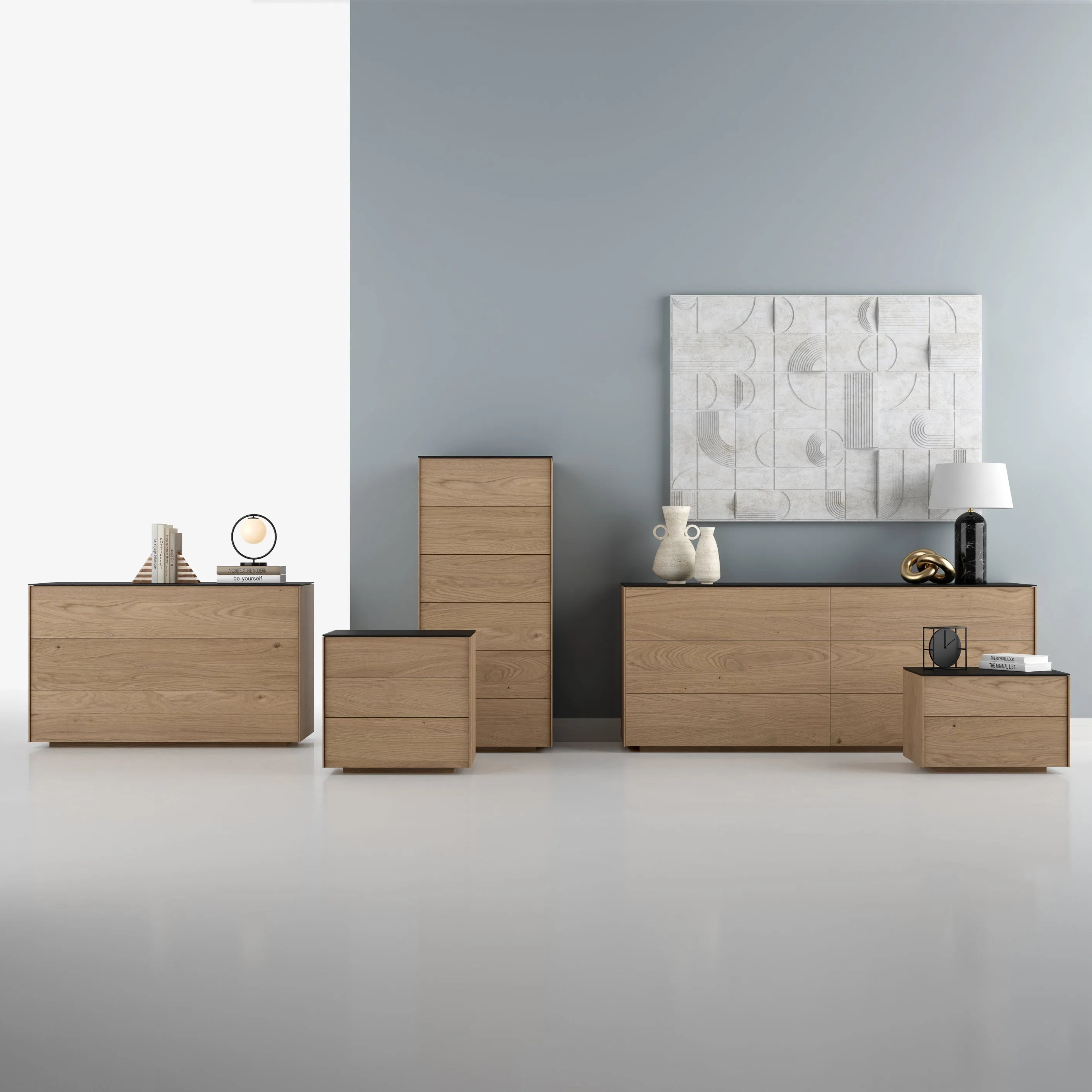 Avita 2 Drawer Nightstand