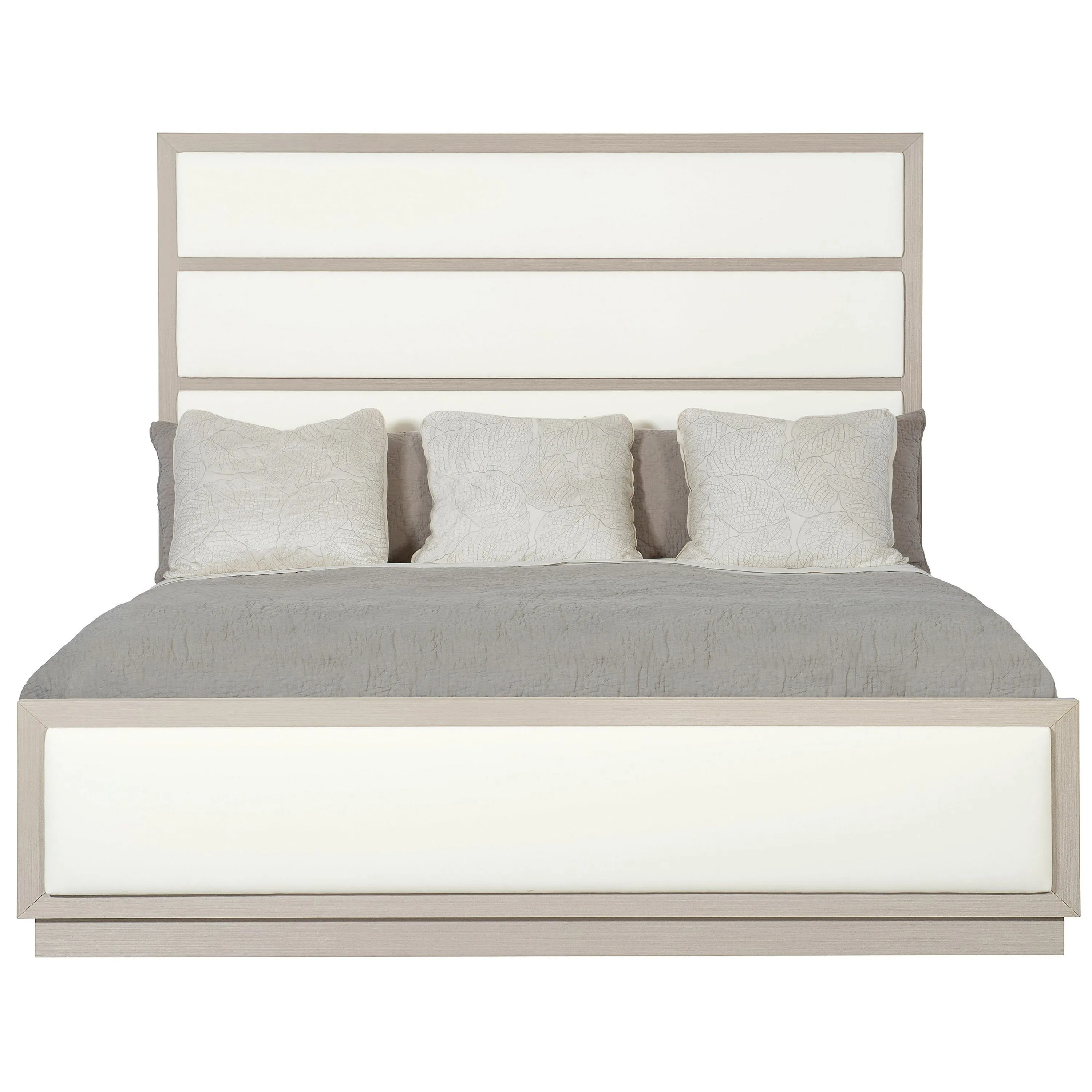 Axiom Upholstered Panel Bed with High Headboard