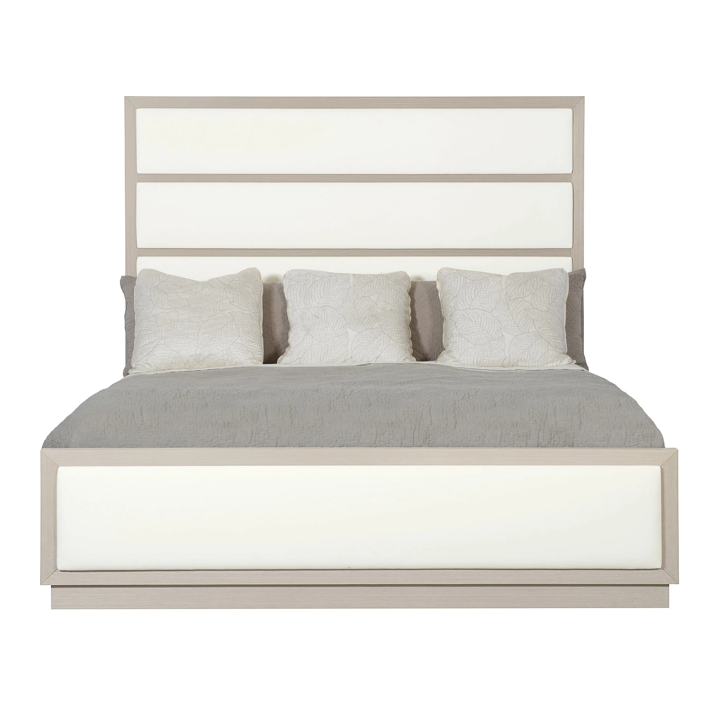Axiom Upholstered Panel Bed with High Headboard