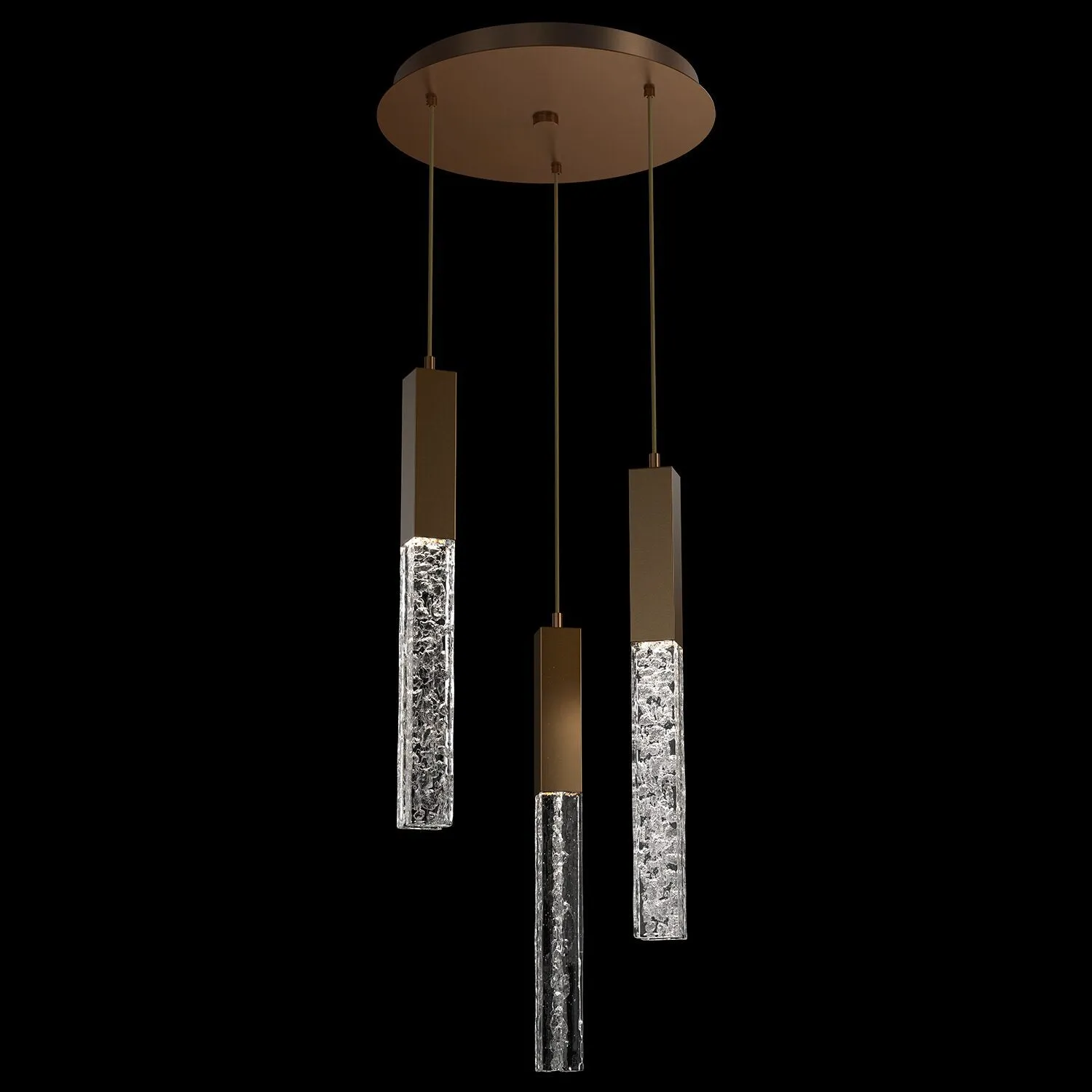 Axis Round Multi-Light LED Pendant Light