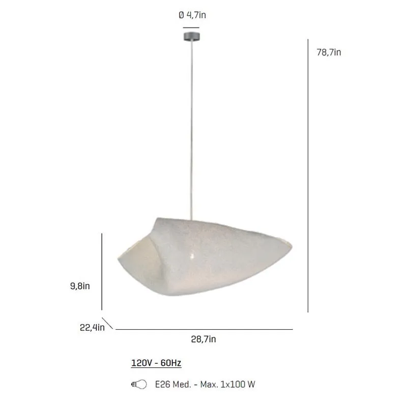 Ballet Plie Pendant Light