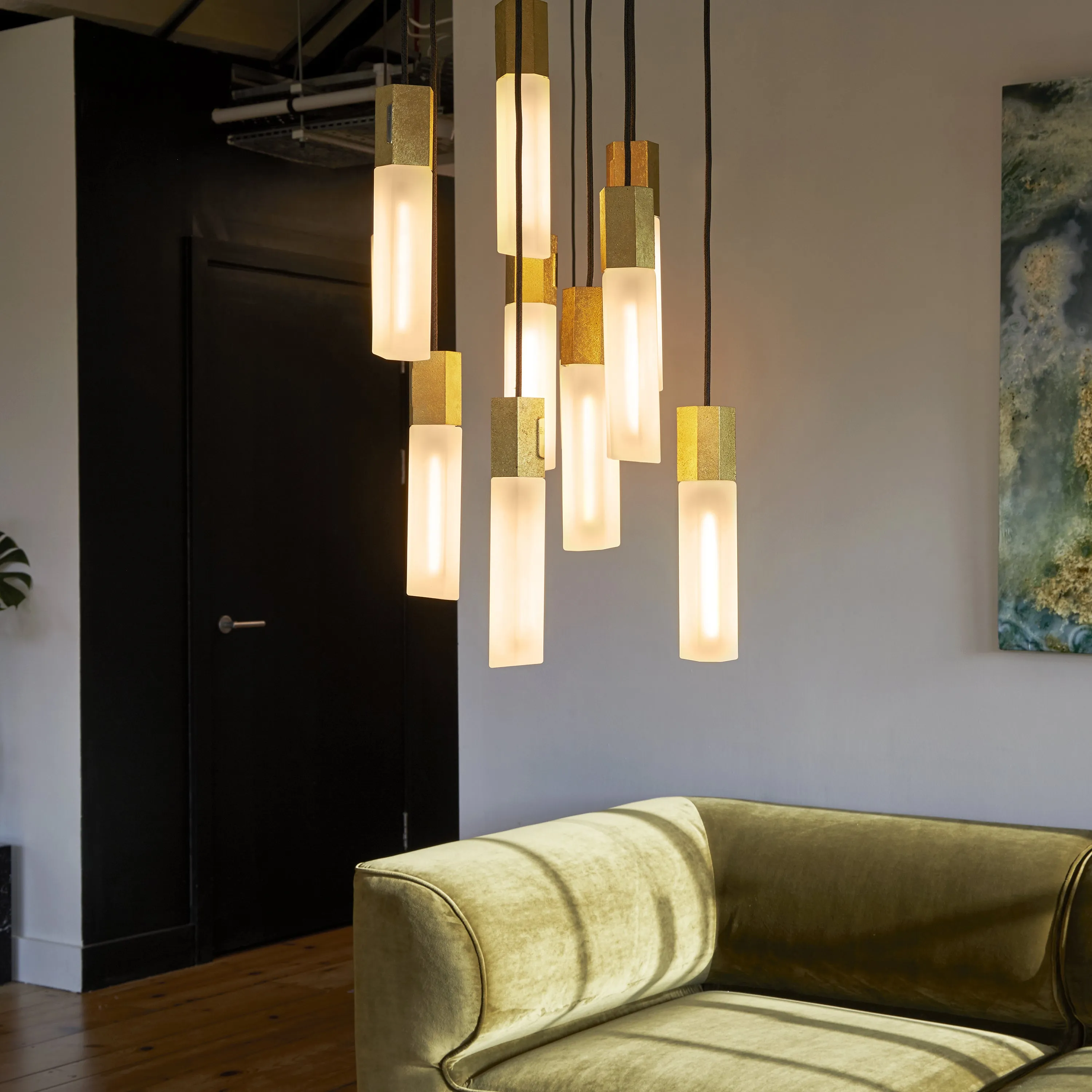 Basalt Multi-Light Pendant Light