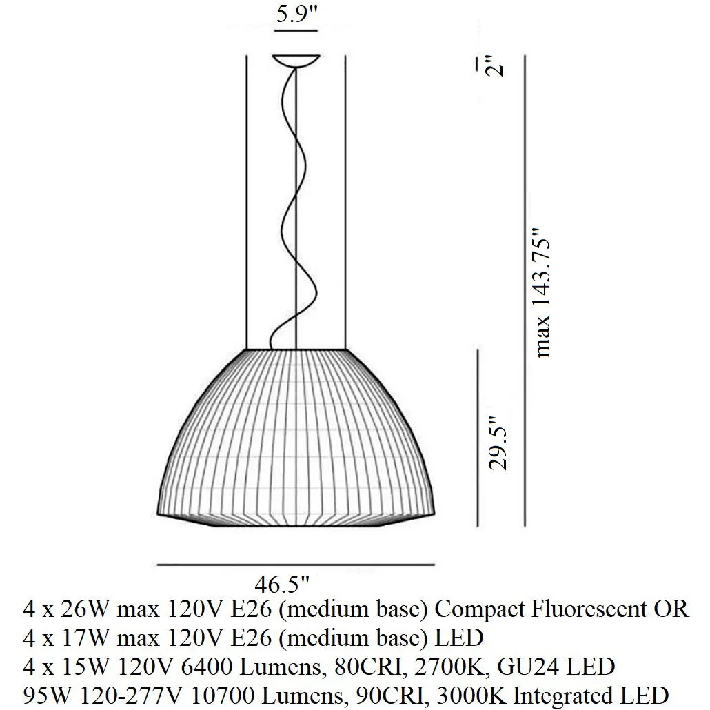 Bell Large Pendant Light