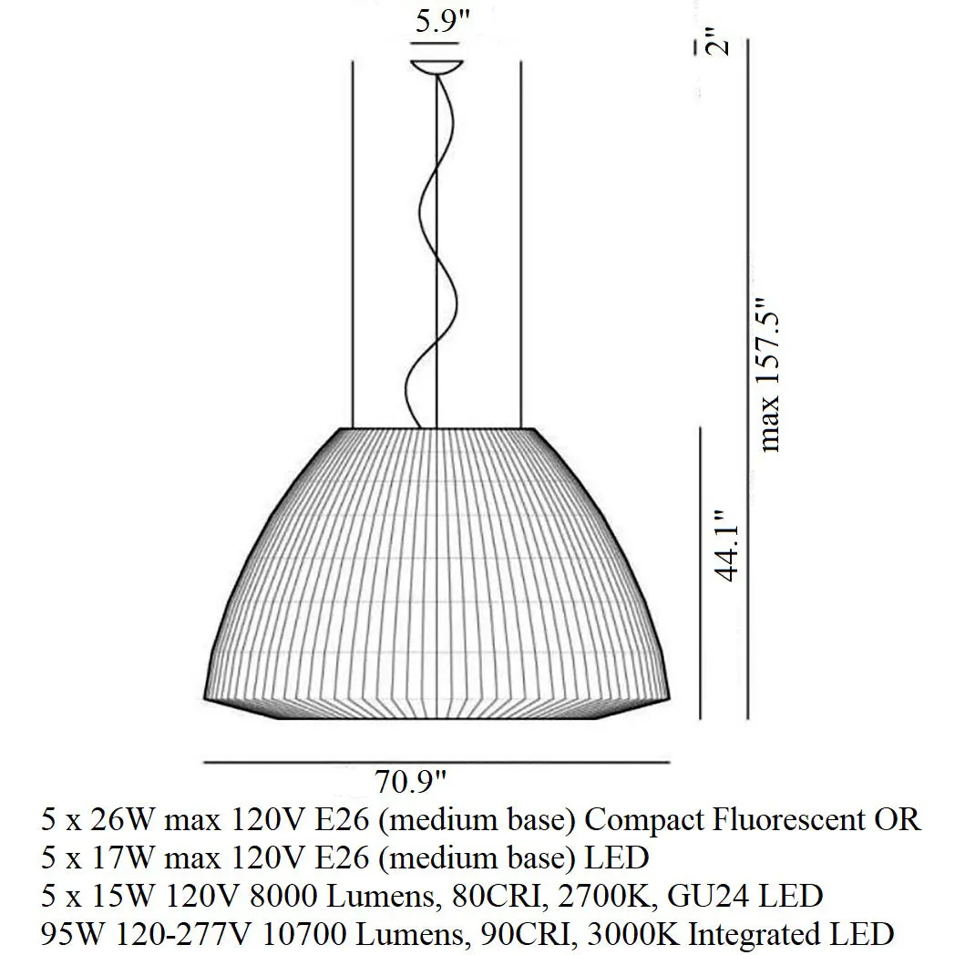 Bell Large Pendant Light