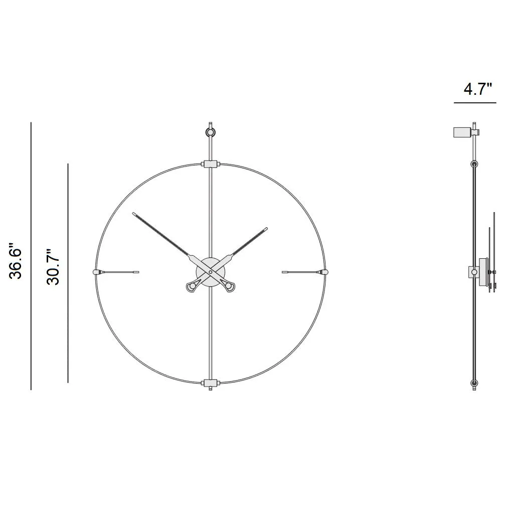 Bilbao Premium Clock
