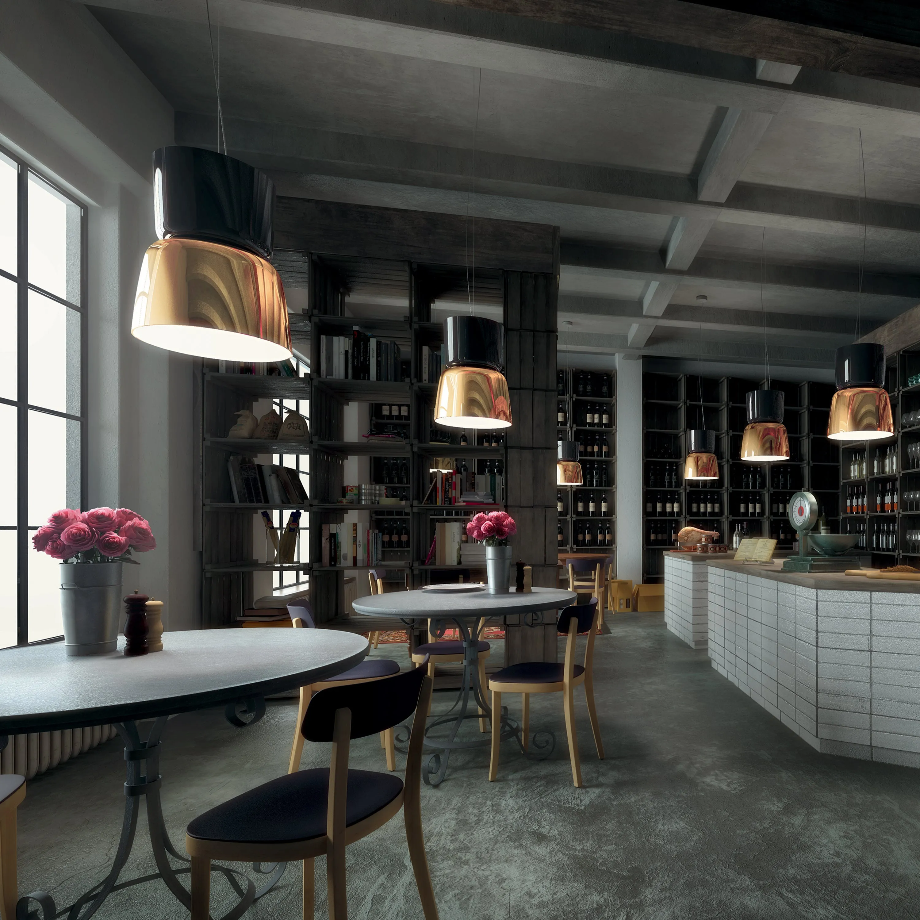 Bloom Suspension Light