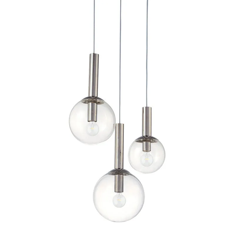 Bubbles Three Light Multi Pendant Light