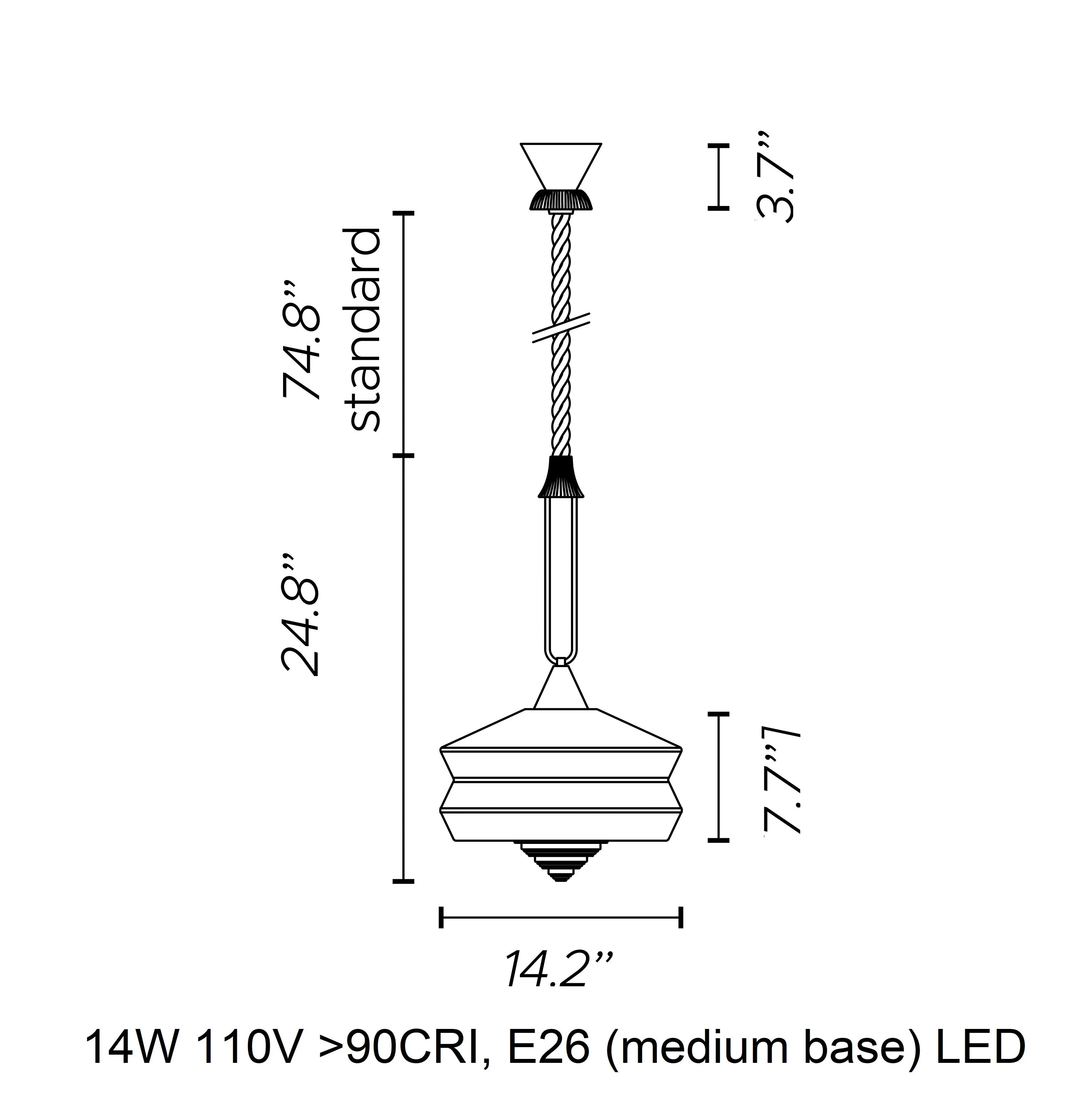 Calypso Antigua Pendant Light