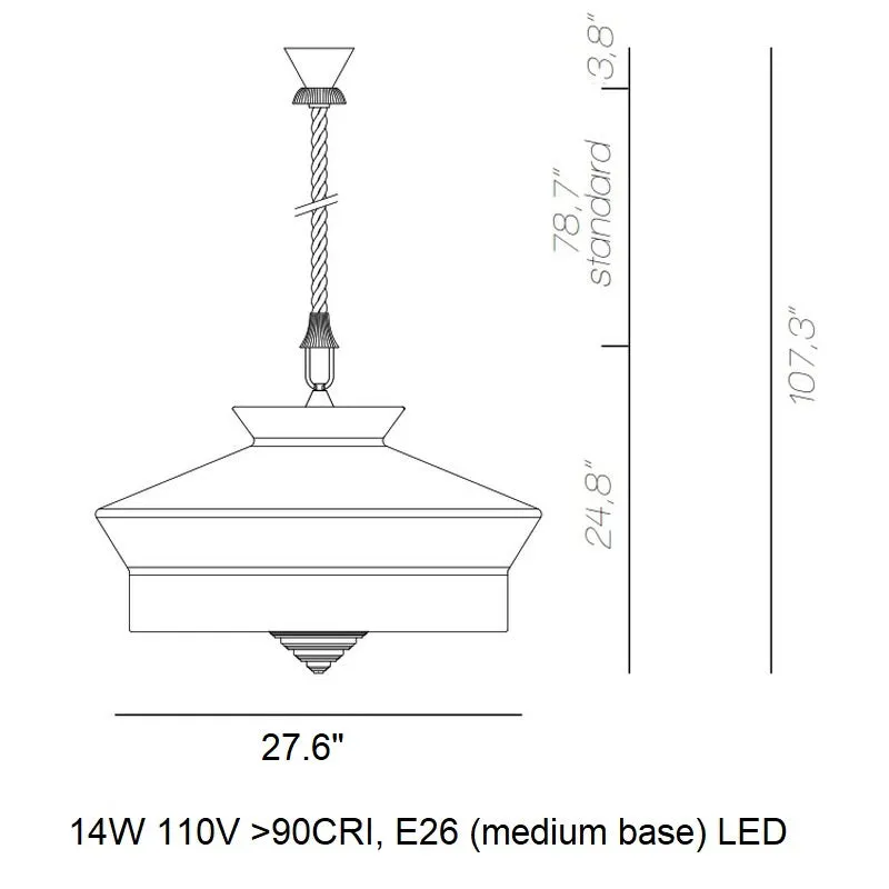 Calypso Martinique Pendant Light