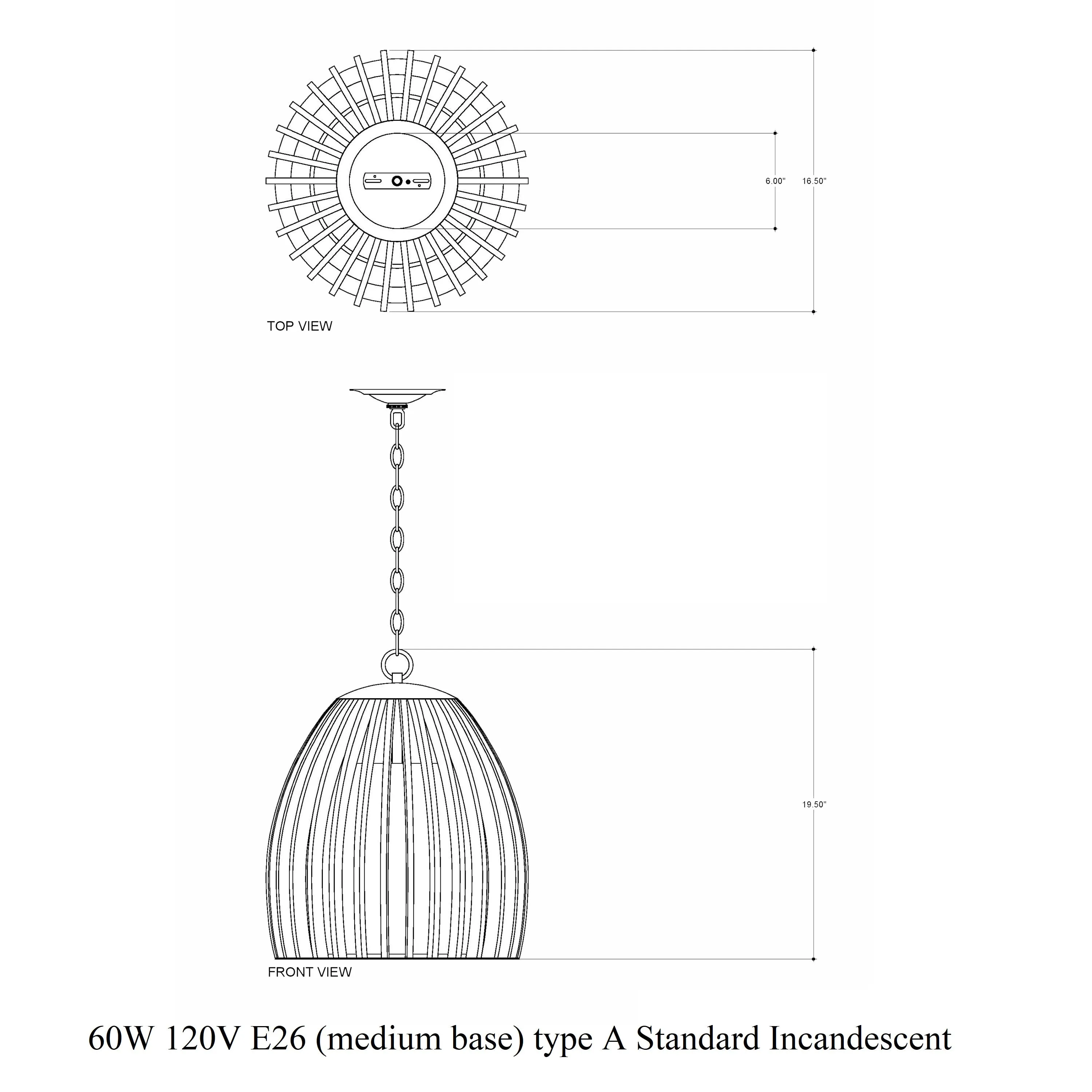Carling Pendant Light