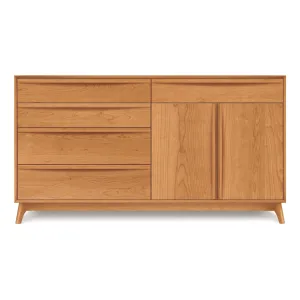 Catalina 4 Drawer On Left,1 Drawer Over 2 Door On Right Dresser