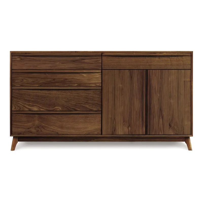 Catalina 4 Drawer On Left,1 Drawer Over 2 Door On Right Dresser