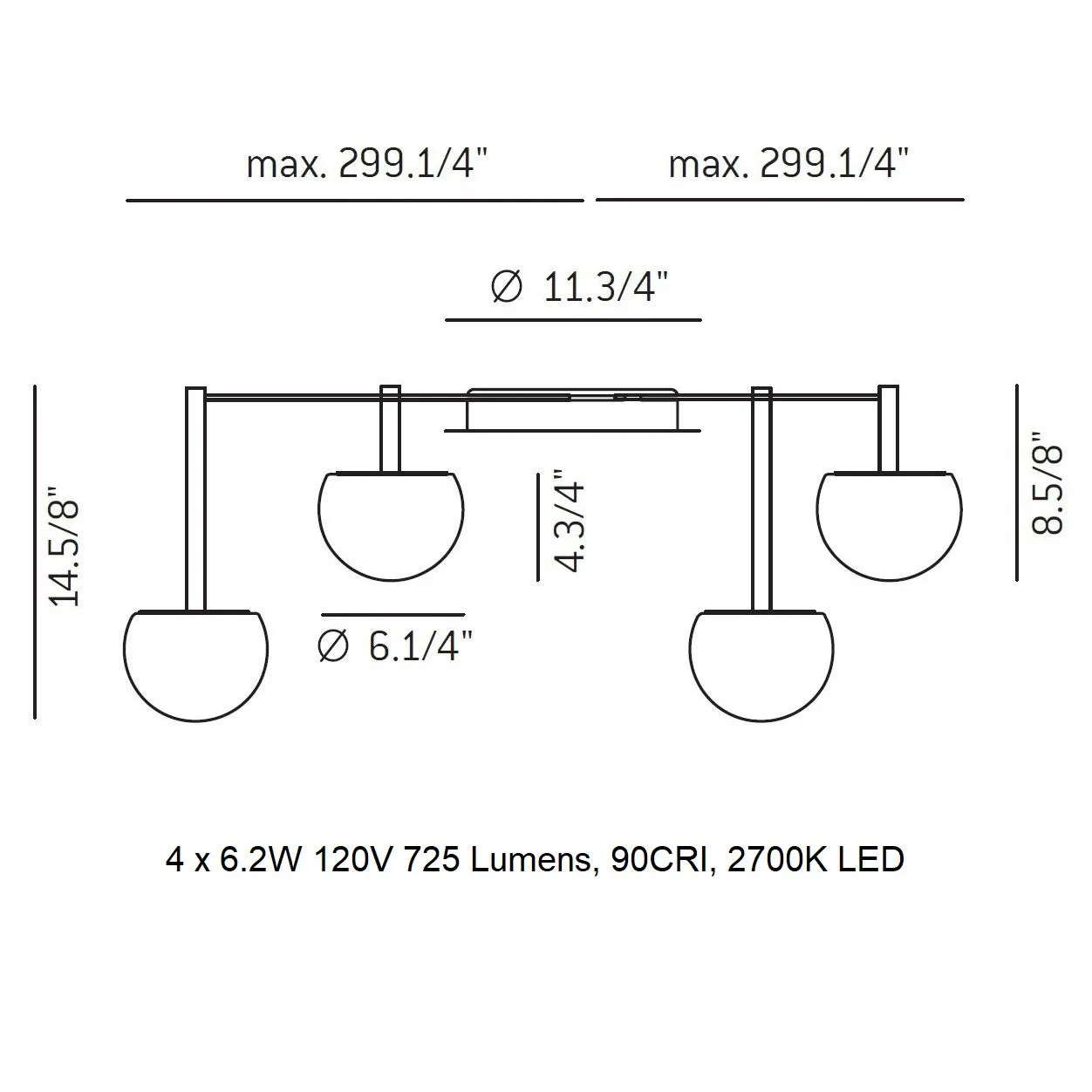 Circ LED Flush Mount