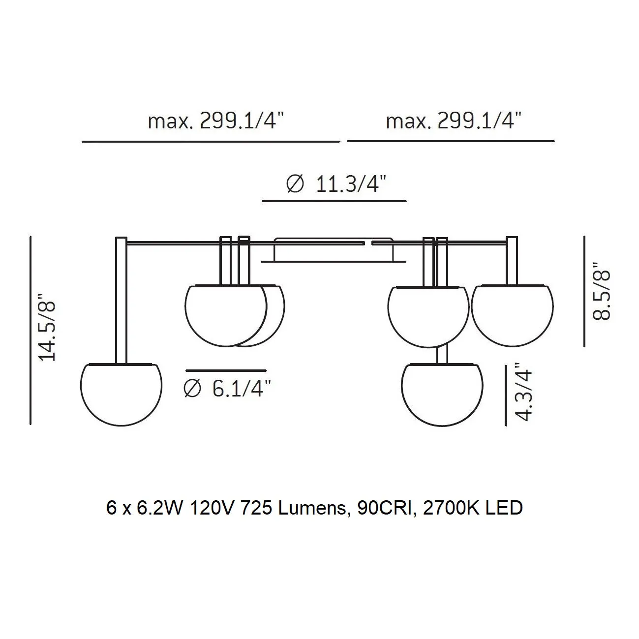 Circ LED Flush Mount