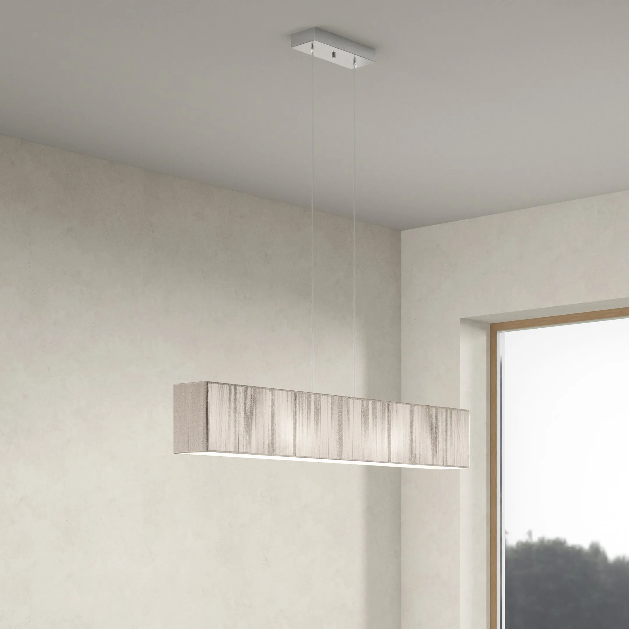 Clavius Rectangular Pendant Light