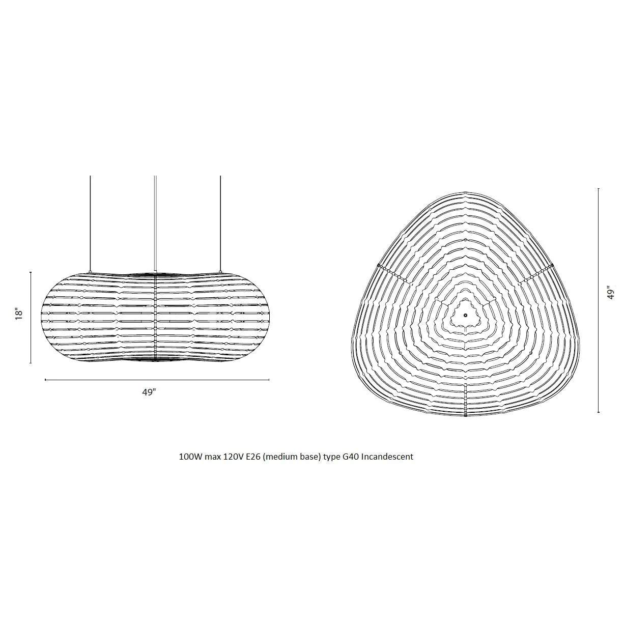 Cloud Pendant Light