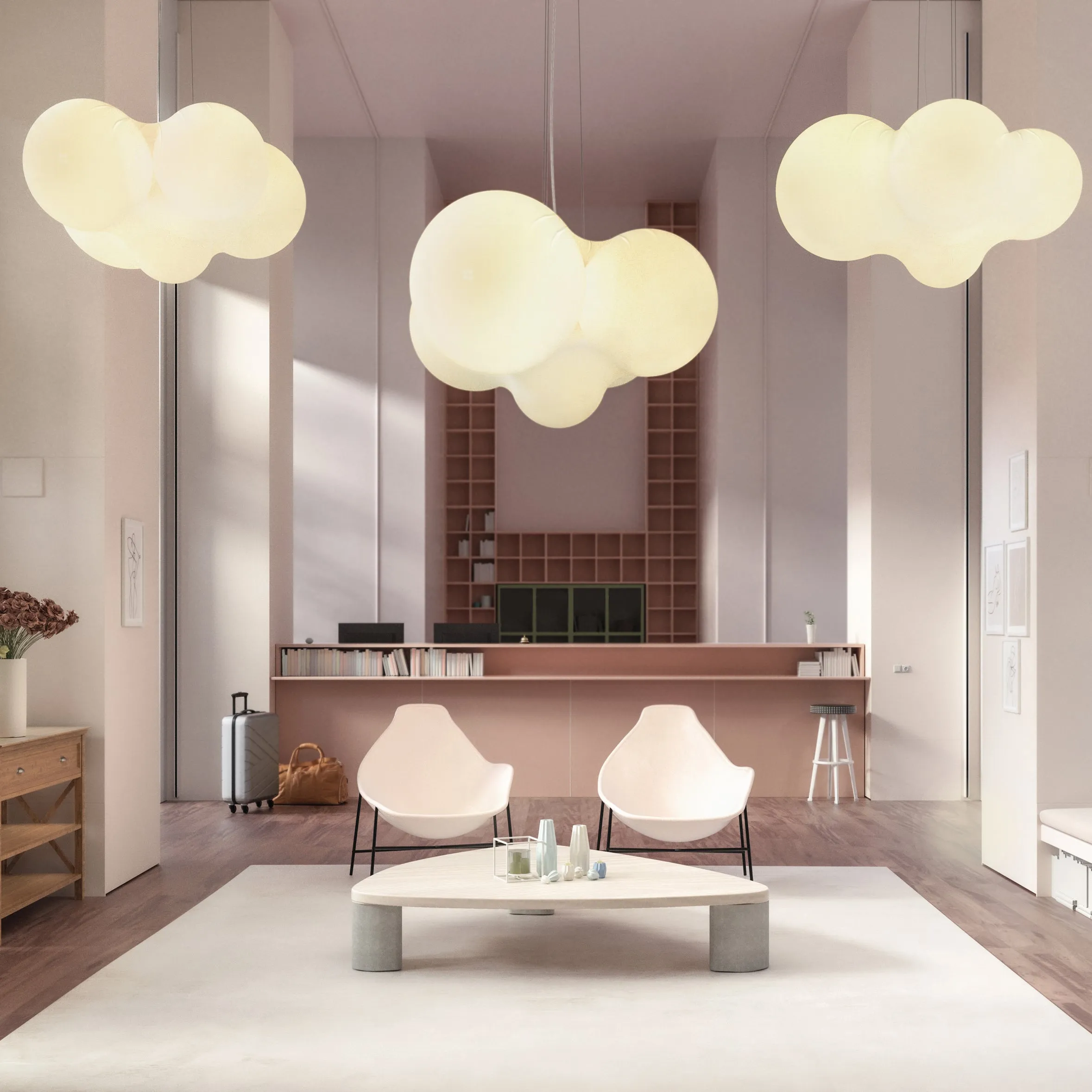 Cloudy Pendant Light