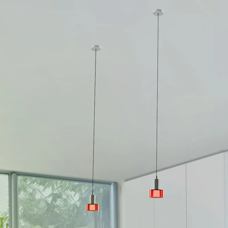 Color Gel Pendant Light