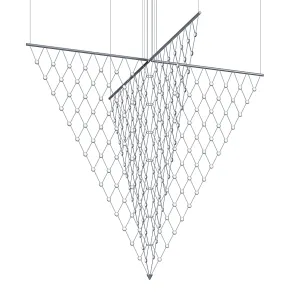 Constellation Galaxy Matrix Arrow LED Pendant Light