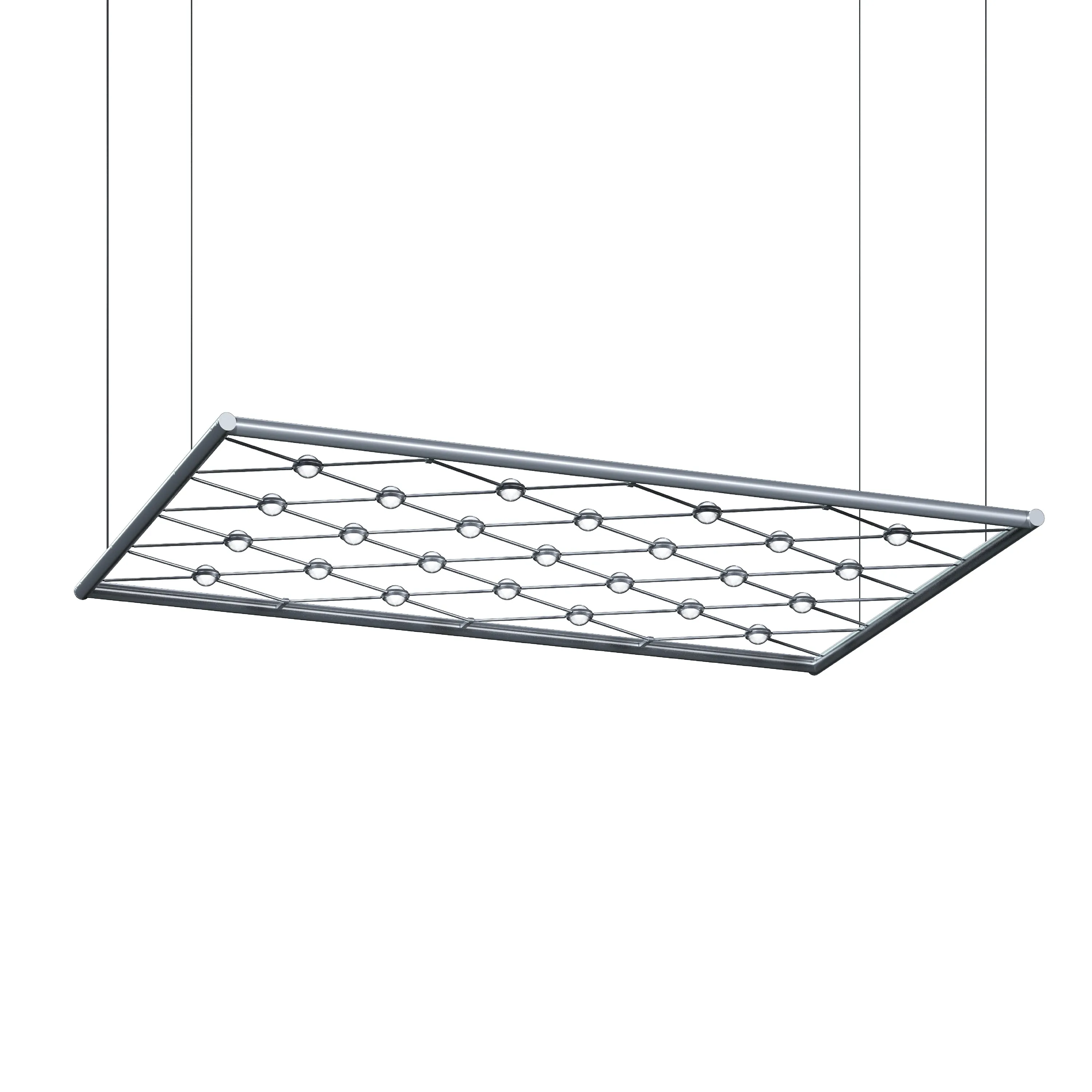 Constellation Galaxy Matrix Horizontal Rectangle Pendant Light