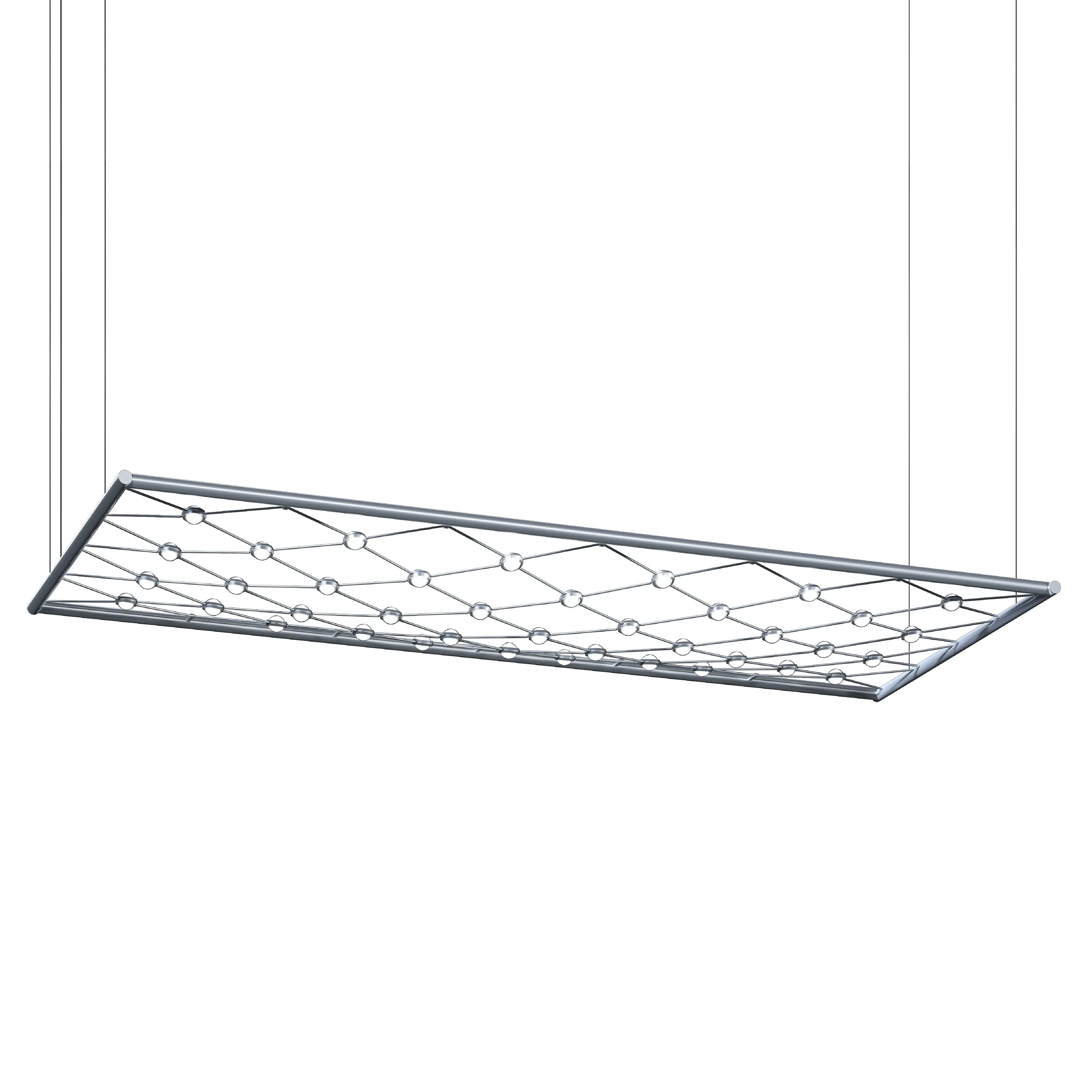 Constellation Galaxy Matrix Horizontal Rectangle Pendant Light