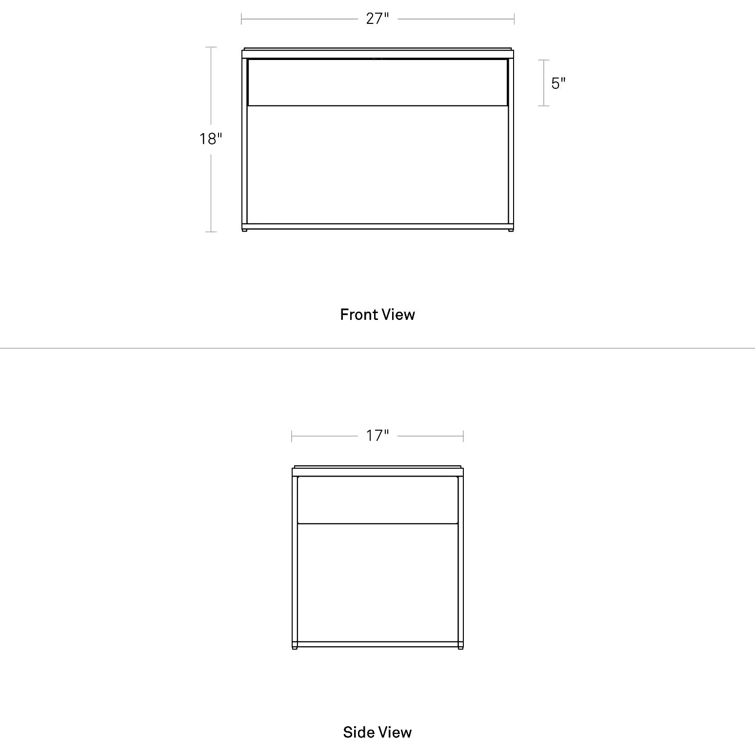 Construct Nightstand