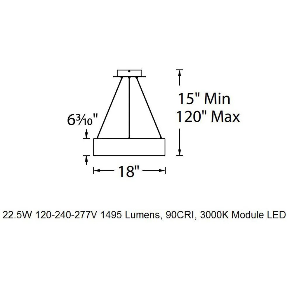 Corso LED Pendant Light