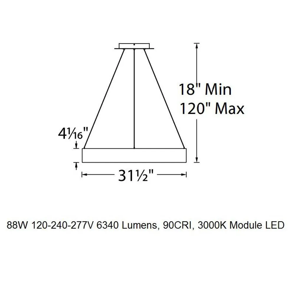 Corso LED Pendant Light