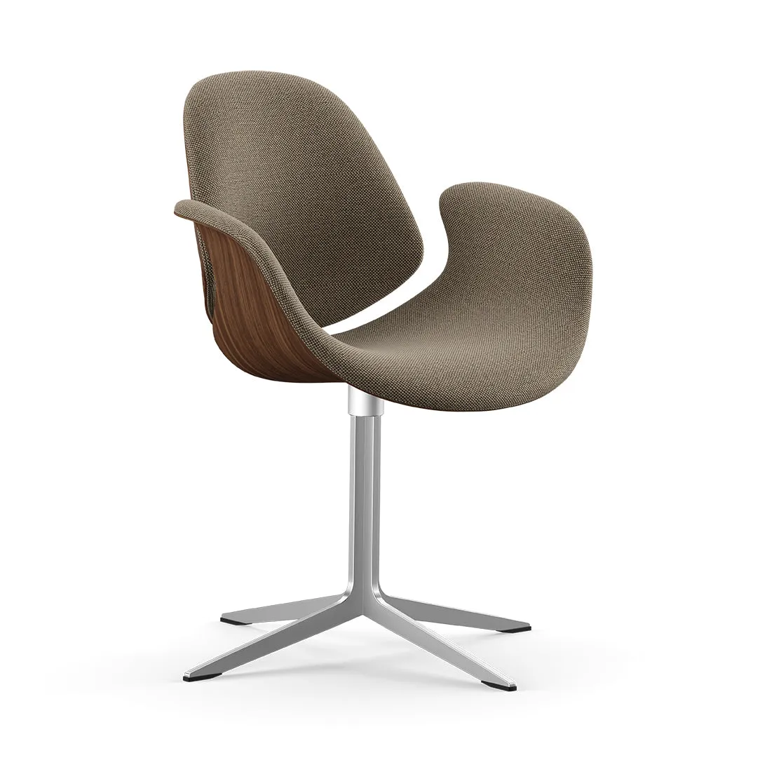 Council Front Upholstered Swivel Conference Chair
