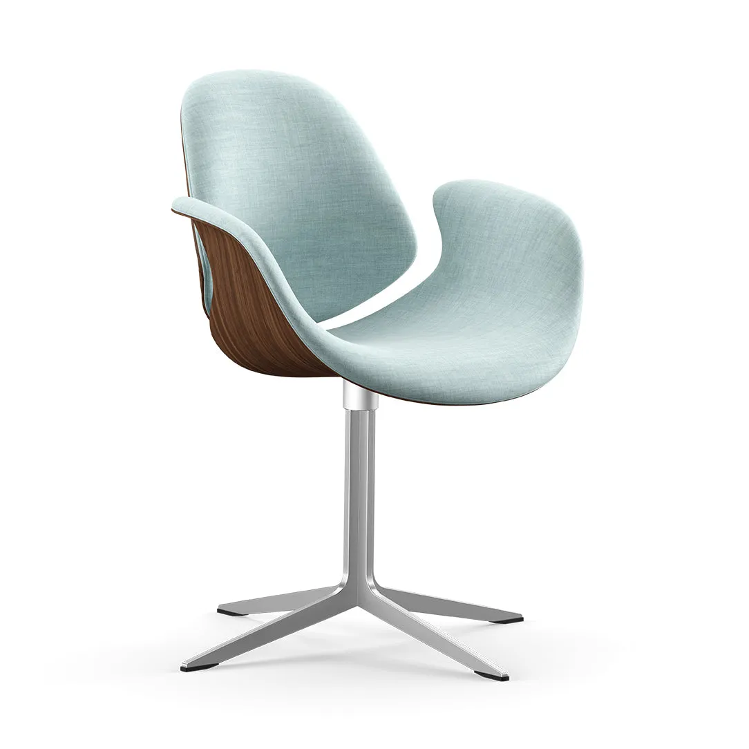 Council Front Upholstered Swivel Conference Chair