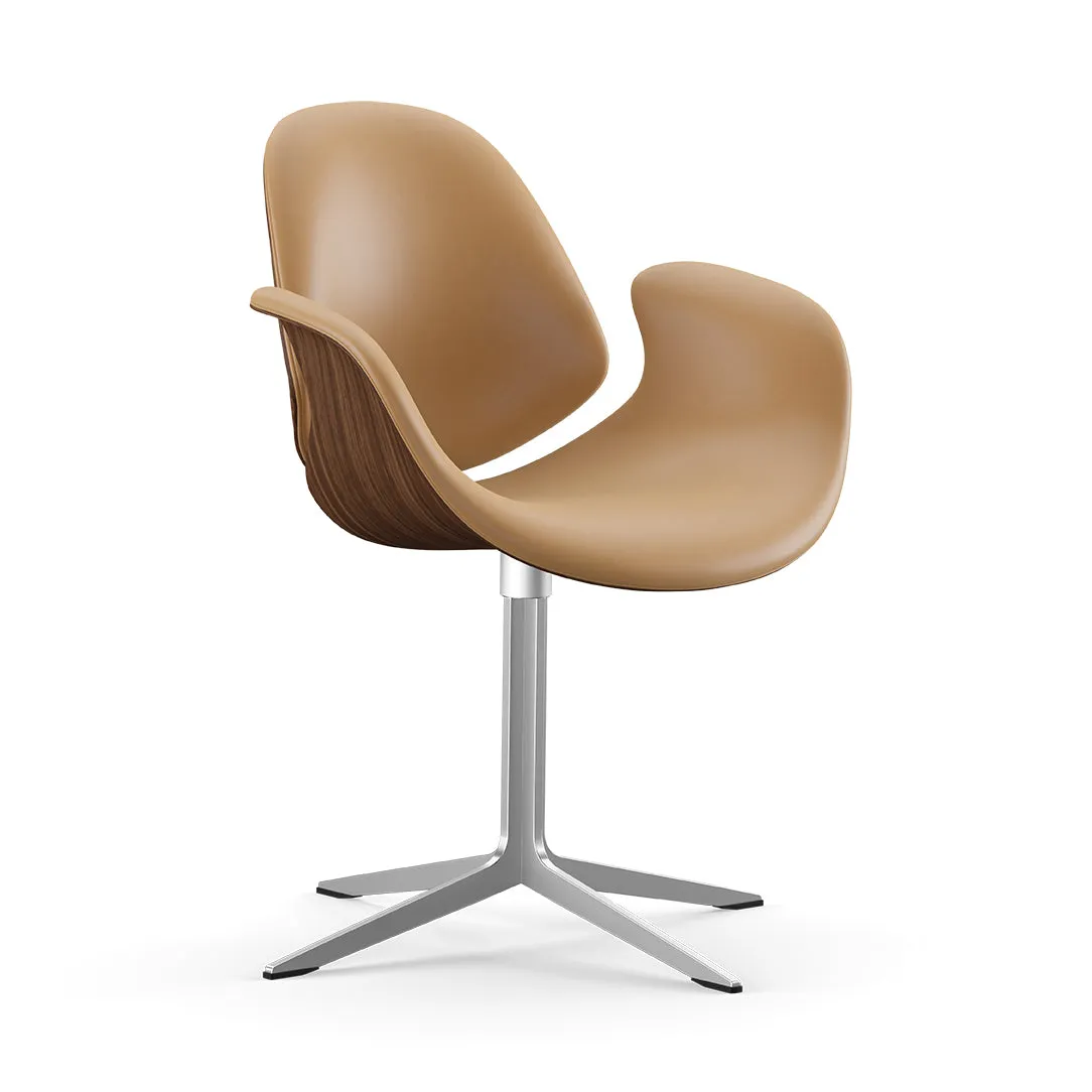 Council Front Upholstered Swivel Conference Chair