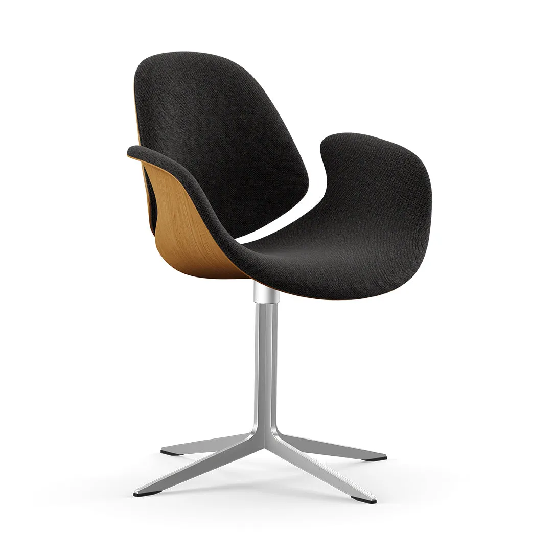 Council Front Upholstered Swivel Conference Chair