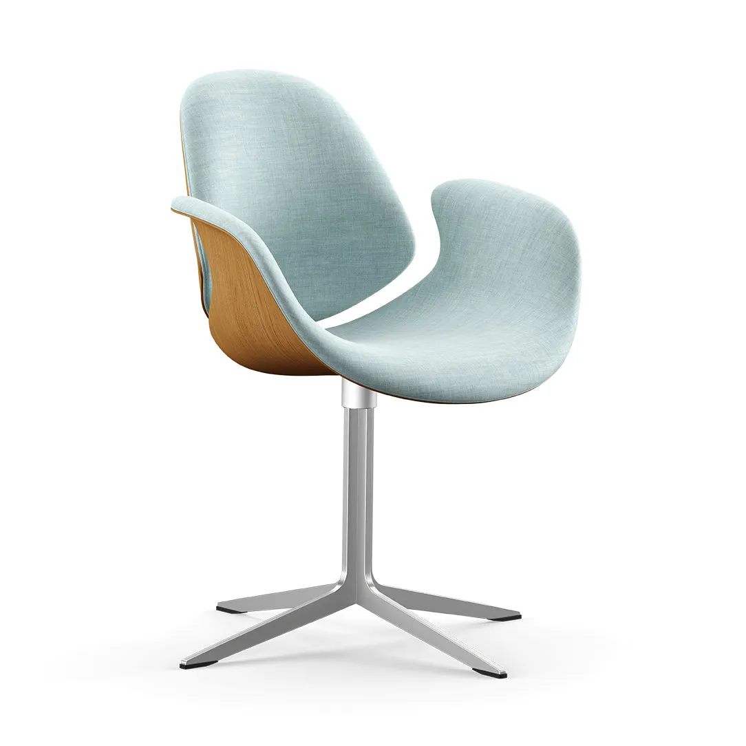 Council Front Upholstered Swivel Conference Chair
