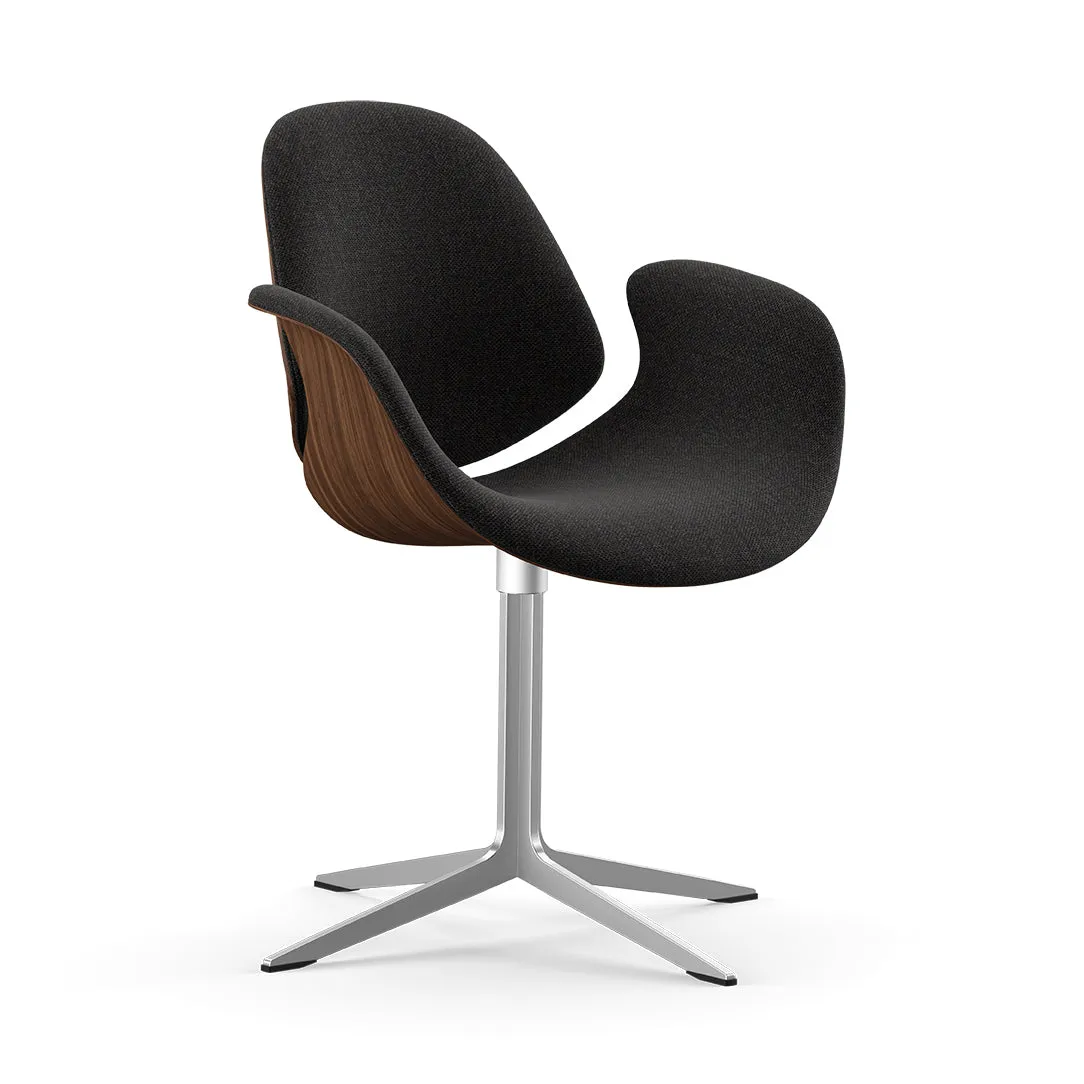 Council Front Upholstered Swivel Conference Chair