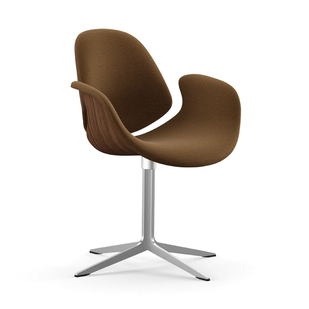 Council Front Upholstered Swivel Conference Chair