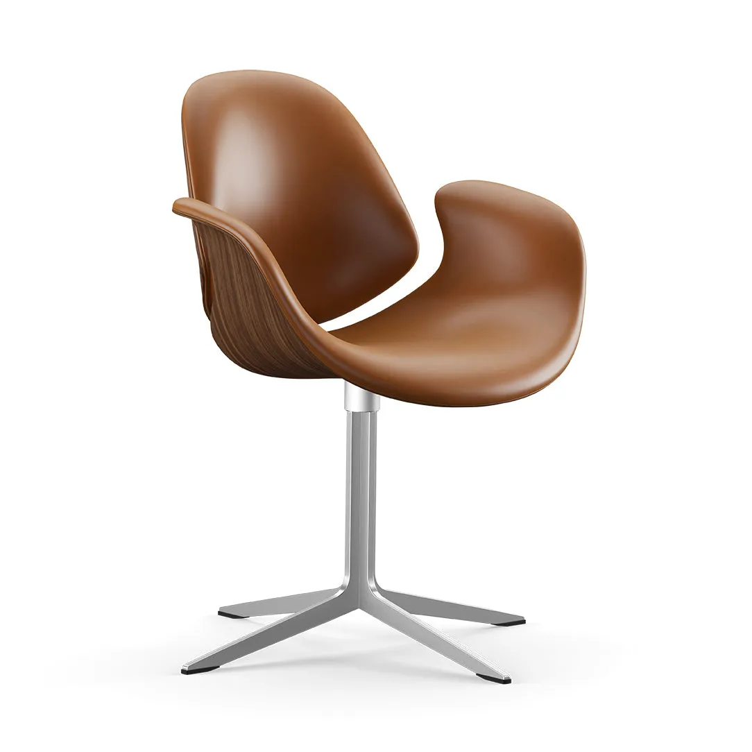 Council Front Upholstered Swivel Conference Chair