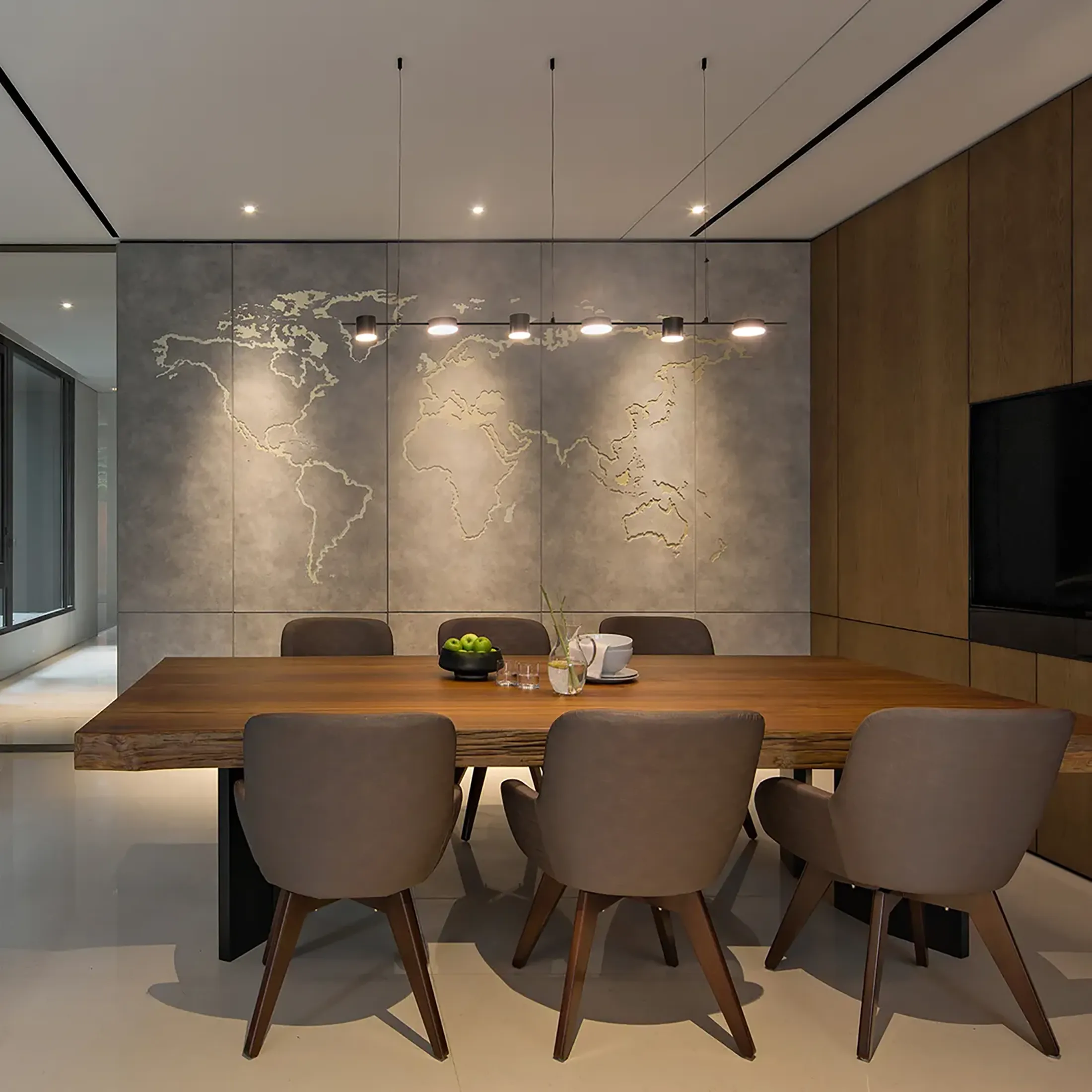 Counterpoint LED Linear Pendant Light