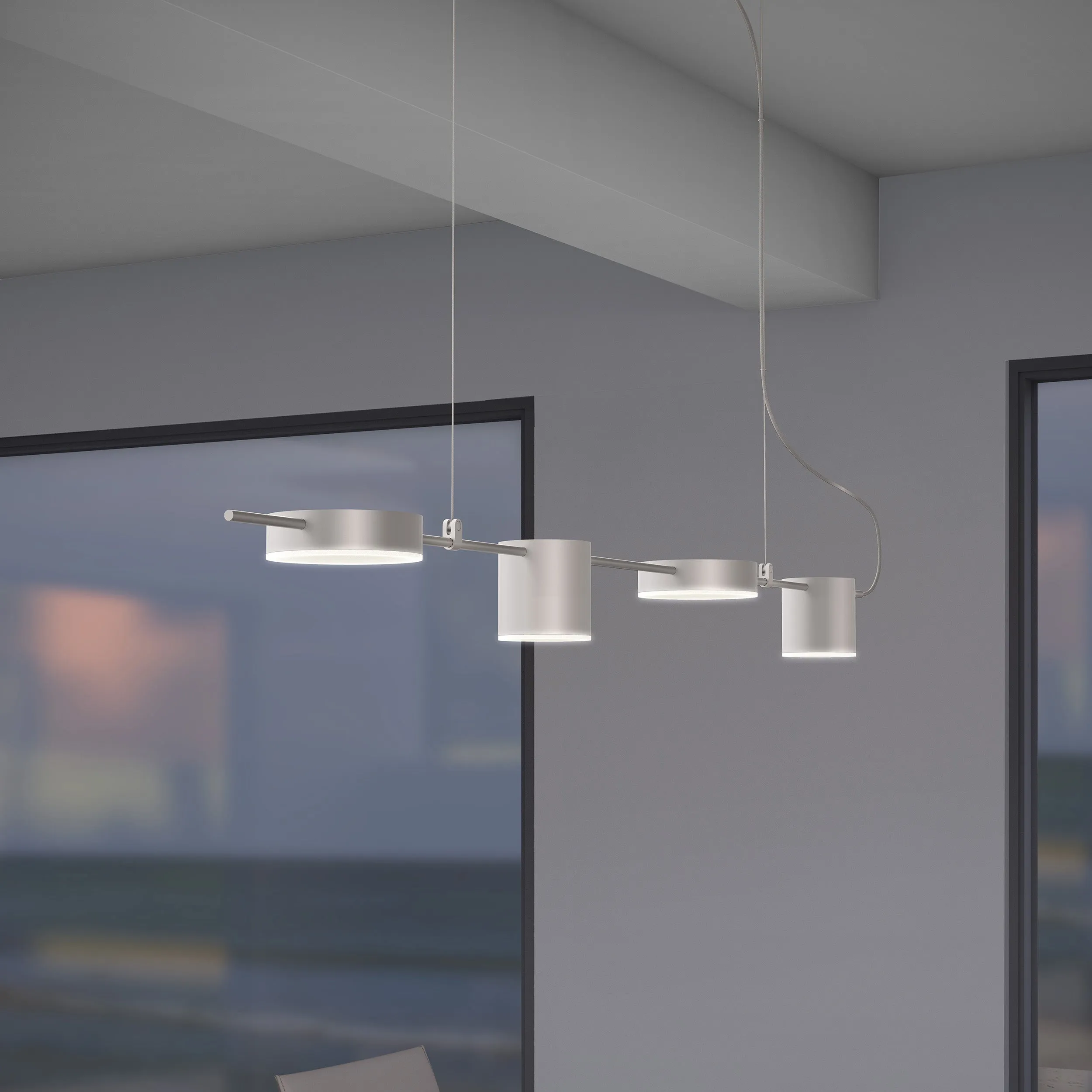 Counterpoint LED Linear Pendant Light