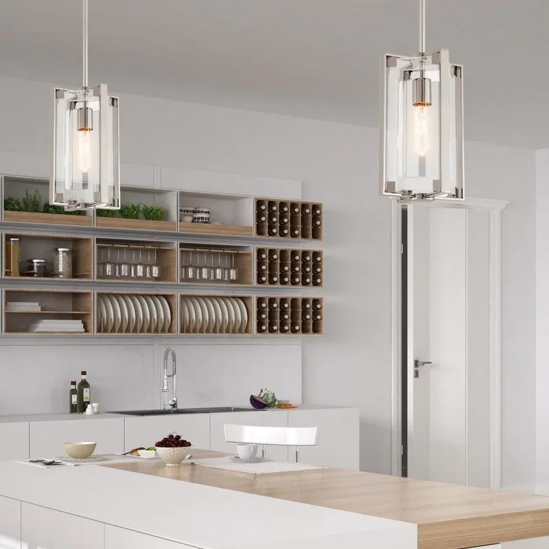 Crystal Clear Mini Pendant Light