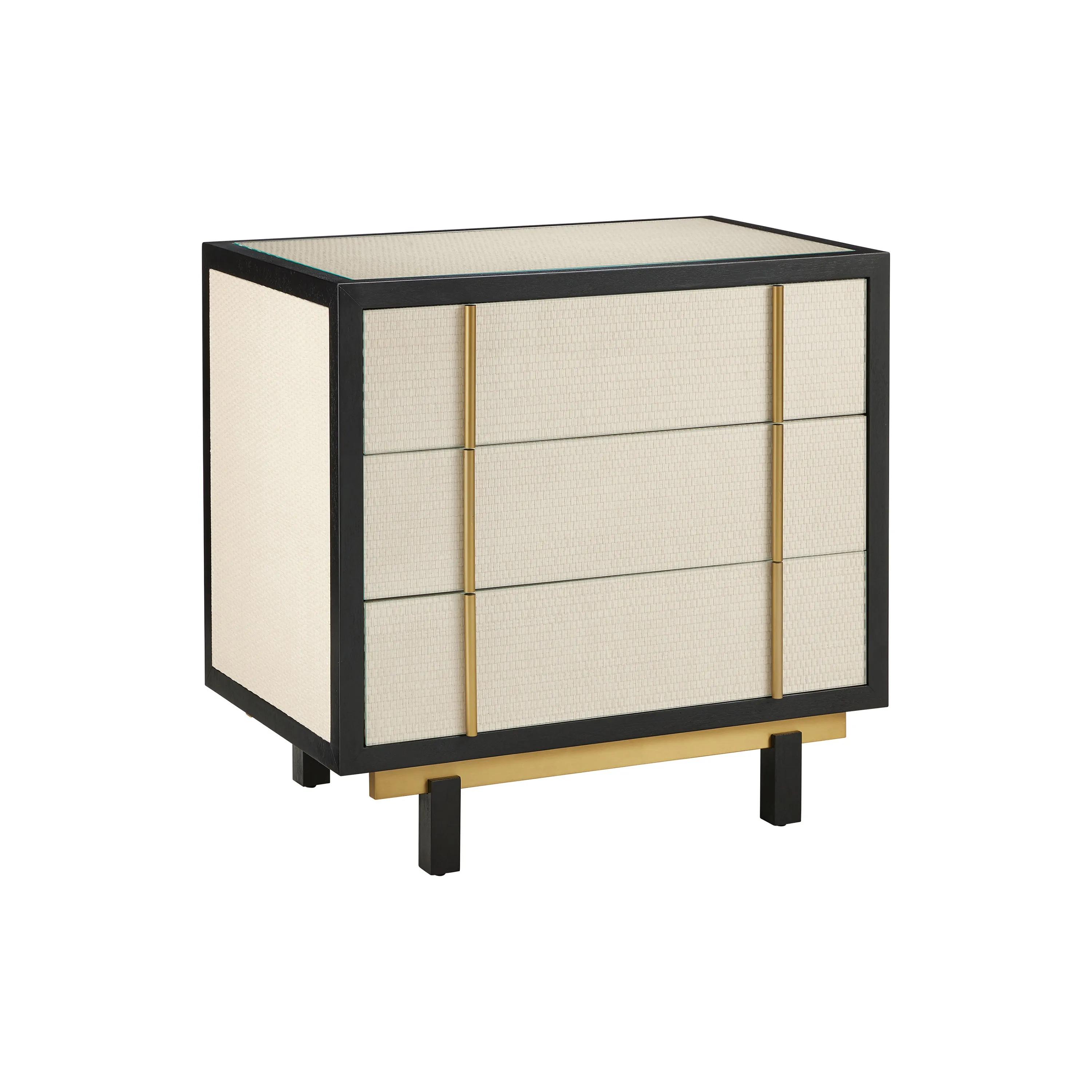 Deanna Raffia Nightstand
